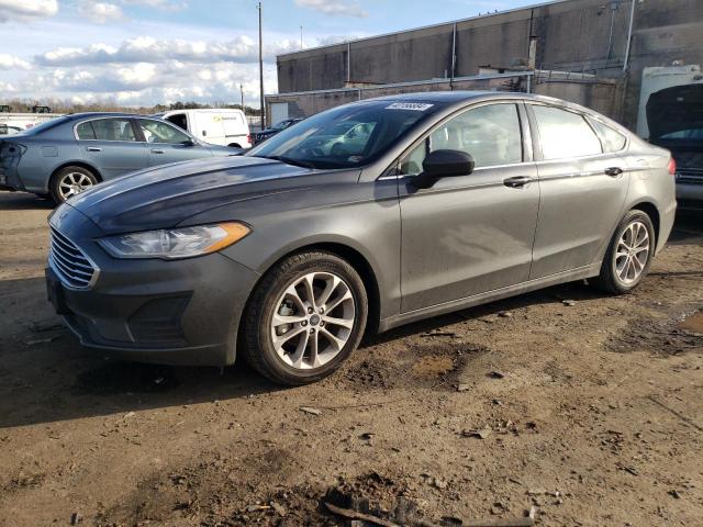 3FA6P0HD3LR228775 - 2020 FORD FUSION SE GRAY photo 1