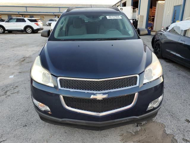 1GNKREED7CJ274891 - 2012 CHEVROLET TRAVERSE LS BLUE photo 5