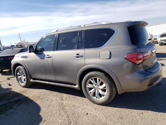 JN8AZ2NC2E9353050 - 2014 INFINITI QX80 GRAY photo 2