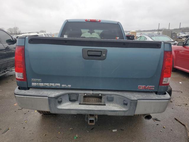 1GTYKVE21AZ212262 - 2010 GMC SIERRA K1500 SLE BLUE photo 6