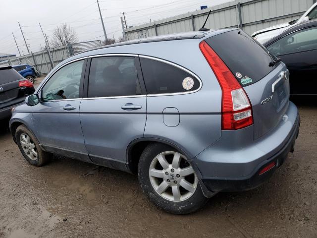 5J6RE48709L011426 - 2009 HONDA CR-V EXL BLUE photo 2