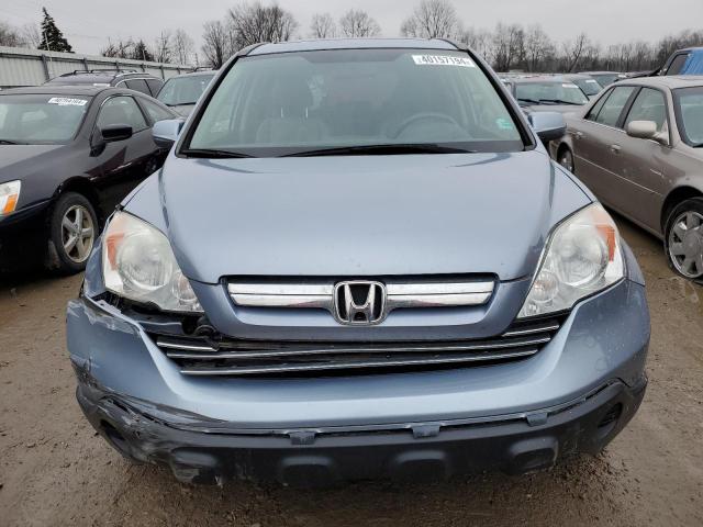 5J6RE48709L011426 - 2009 HONDA CR-V EXL BLUE photo 5