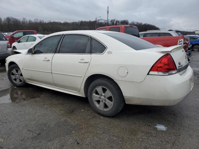 2G1WT57N091314435 - 2009 CHEVROLET IMPALA 1LT WHITE photo 2