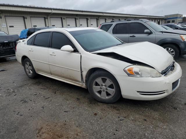 2G1WT57N091314435 - 2009 CHEVROLET IMPALA 1LT WHITE photo 4