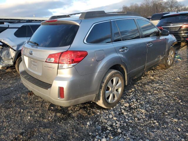 4S4BRBKC3A3352745 - 2010 SUBARU OUTBACK 2.5I LIMITED SILVER photo 3