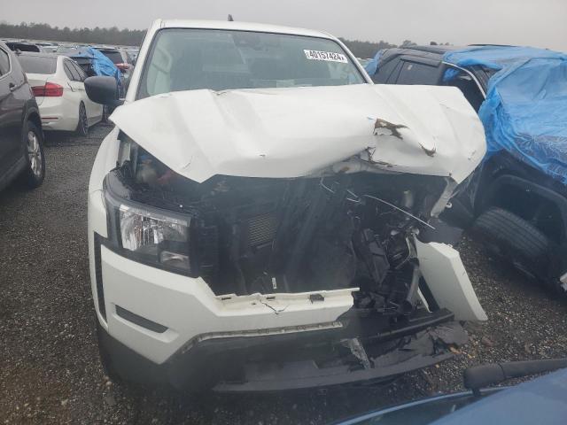 1N6ED1CM4NN653274 - 2022 NISSAN FRONTIER S WHITE photo 5