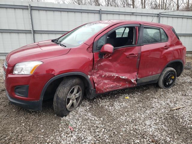 KL7CJPSB7FB255031 - 2015 CHEVROLET TRAX 1LS RED photo 1