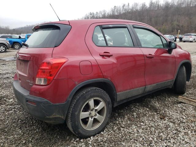 KL7CJPSB7FB255031 - 2015 CHEVROLET TRAX 1LS RED photo 3