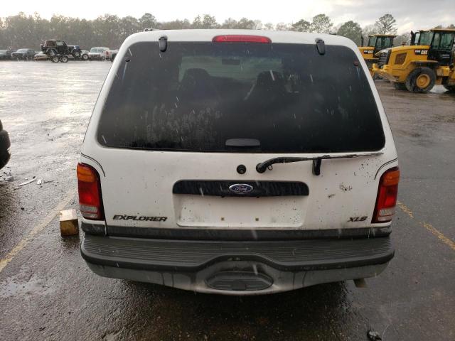 1FMZU62E91ZA41016 - 2001 FORD EXPLORER XLS WHITE photo 6