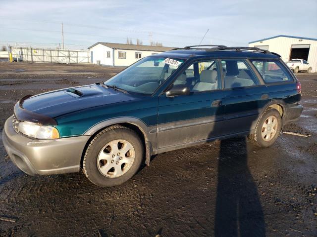 4S3BG6852X6658823 - 1999 SUBARU LEGACY OUTBACK GREEN photo 1