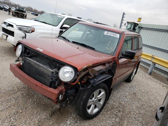 1C4NJPFA0CD687604 - 2012 JEEP PATRIOT LATITUDE ORANGE photo 2