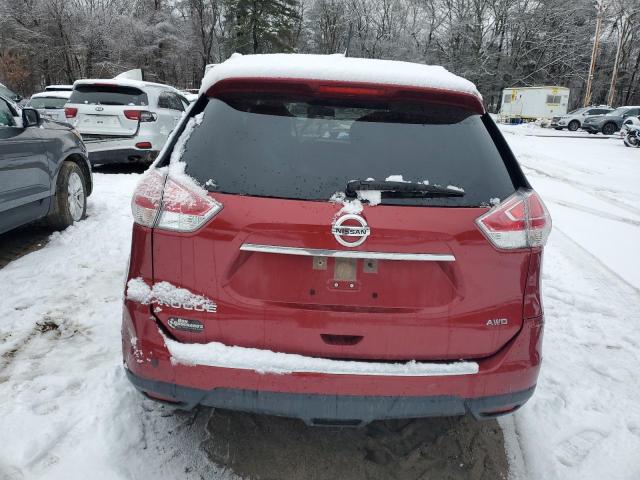 JN8AT2MV7GW136666 - 2016 NISSAN ROGUE S BURGUNDY photo 6