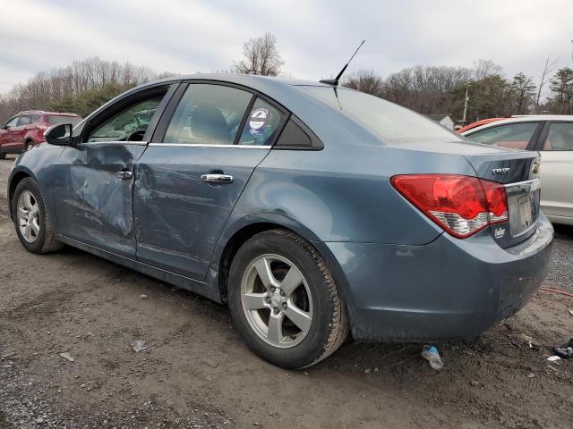 1G1PF5SC1C7212878 - 2012 CHEVROLET CRUZE LT BLUE photo 2