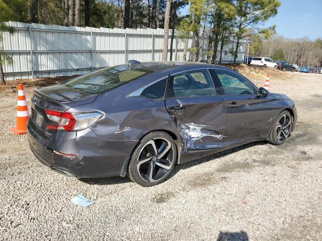 1HGCV1E3XLA021302 - 2020 HONDA ACCORD SPORT GRAY photo 3