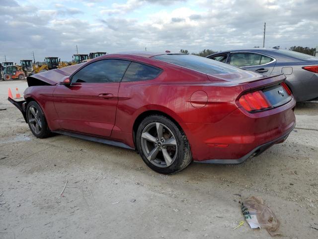 1FA6P8TH3H5257938 - 2017 FORD MUSTANG RED photo 2