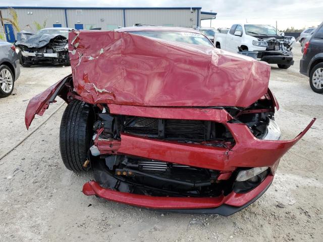 1FA6P8TH3H5257938 - 2017 FORD MUSTANG RED photo 5