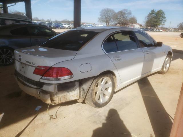 WBAHN83546DT36162 - 2006 BMW 750 LI WHITE photo 3