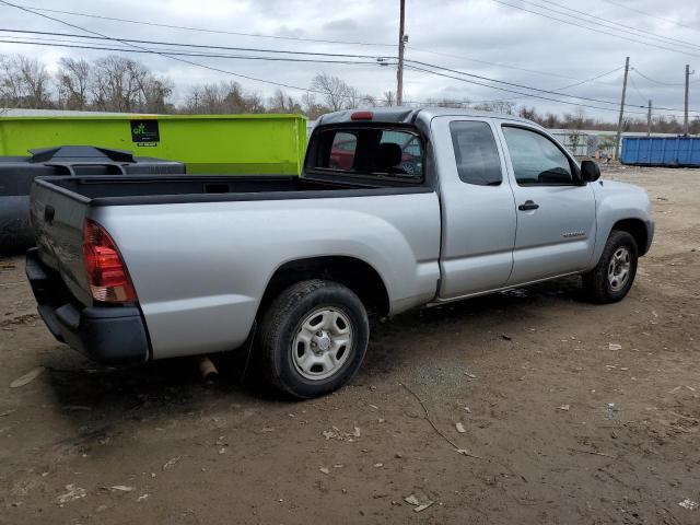 5TETX22N98Z544831 - 2008 TOYOTA TACOMA ACCESS CAB ვერცხლისფერი ფოტო 3