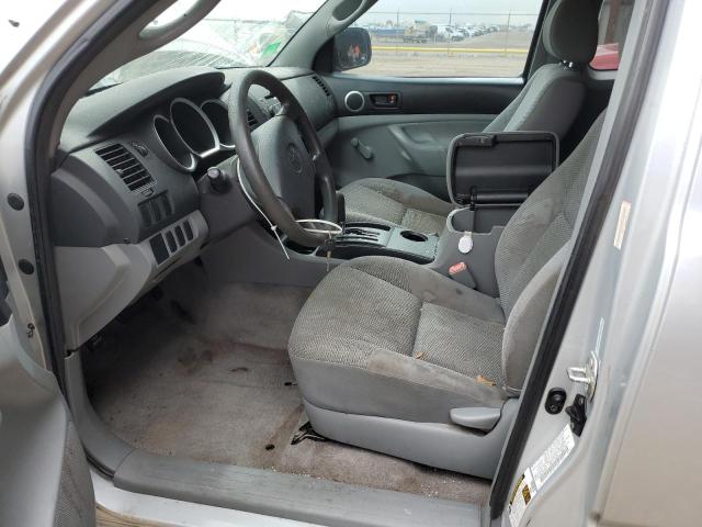 5TETX22N98Z544831 - 2008 TOYOTA TACOMA ACCESS CAB ვერცხლისფერი ფოტო 7