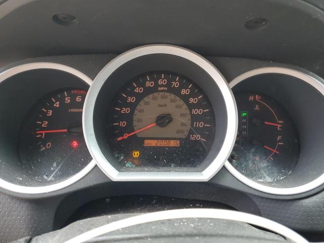 5TETX22N98Z544831 - 2008 TOYOTA TACOMA ACCESS CAB ვერცხლისფერი ფოტო 9