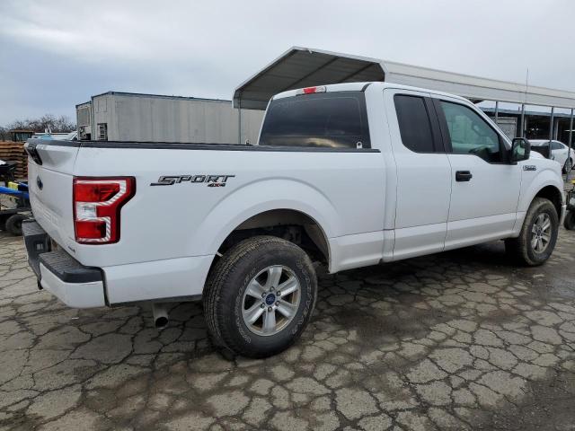 1FTEX1EP3JKD10064 - 2018 FORD F150 SUPER CAB WHITE photo 3