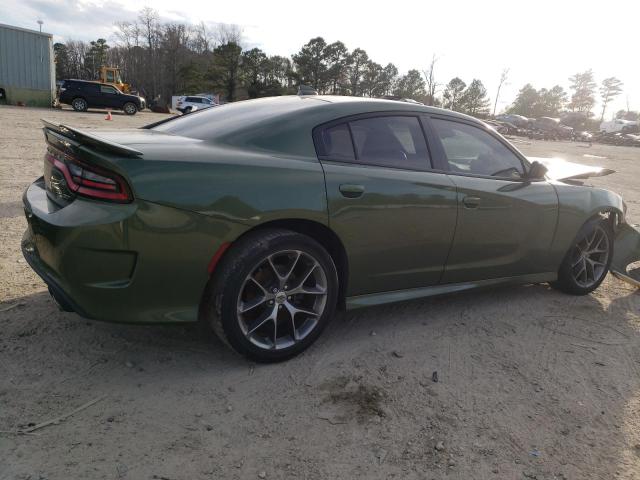 2C3CDXHG4KH580111 - 2019 DODGE CHARGER GT GREEN photo 3