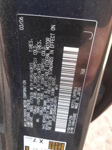 JTLKT324064074915 - 2006 TOYOTA SCION XB Grau Foto 12