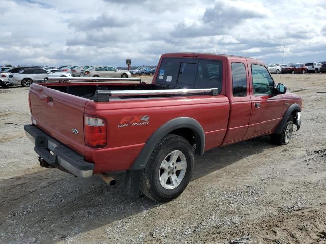 1FTZR45E94PB25021 - 2004 FORD RANGER SUPER CAB RED photo 3