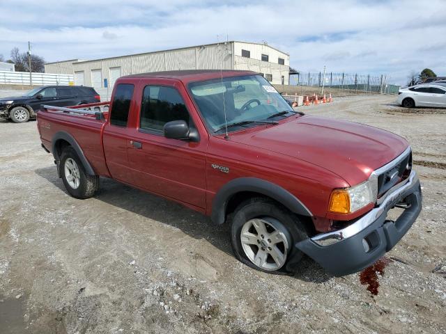 1FTZR45E94PB25021 - 2004 FORD RANGER SUPER CAB RED photo 4