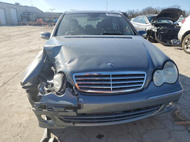 WDBRF54H26A833125 - 2006 MERCEDES-BENZ C 280 GRAY photo 5