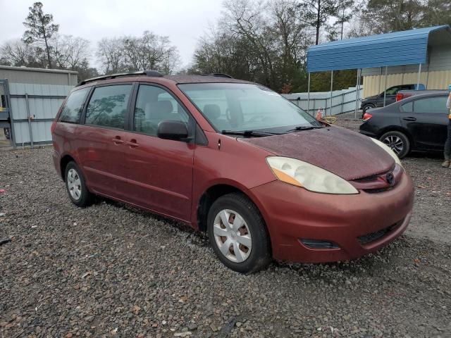 5TDZA23C66S412841 - 2006 TOYOTA SIENNA CE BURGUNDY photo 4