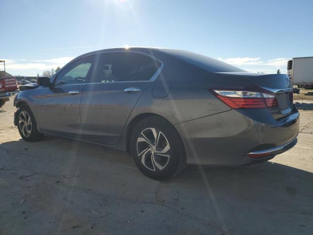 1HGCR2F33HA195096 - 2017 HONDA ACCORD LX GRAY photo 2