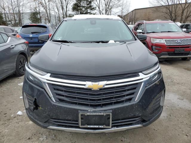 3GNAXUEV5NL246684 - 2022 CHEVROLET EQUINOX LT BLACK photo 5