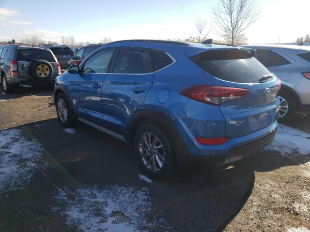 KM8J3CA43HU453933 - 2017 HYUNDAI TUCSON LIMITED BLUE photo 2