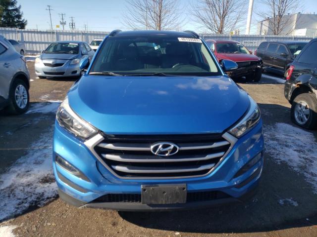 KM8J3CA43HU453933 - 2017 HYUNDAI TUCSON LIMITED BLUE photo 5