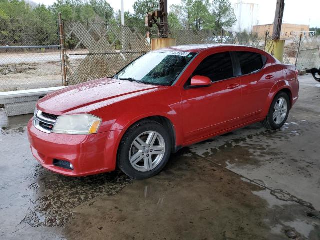 1C3CDZCG8DN709433 - 2013 DODGE AVENGER SXT RED photo 1