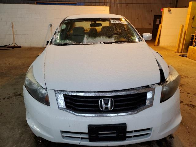 1HGCP25349A080581 - 2009 HONDA ACCORD LX WHITE photo 5