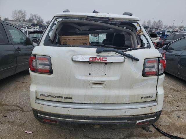 1GKKVSKD0HJ128397 - 2017 GMC ACADIA LIM SLT-2 WHITE photo 6