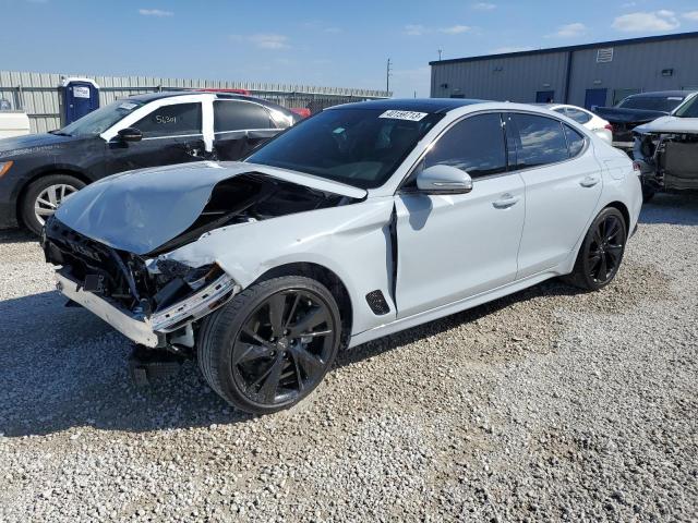 KMTG54TE3NU084024 - 2022 GENESIS G70 BASE GRAY photo 1