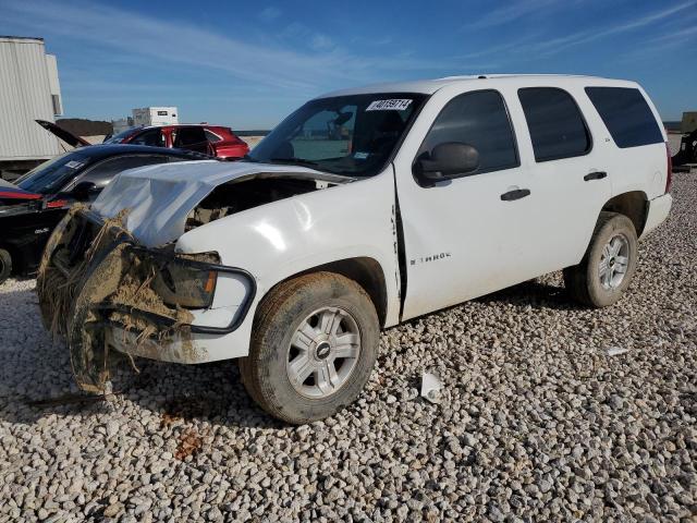 1GNFK130X8R255596 - 2008 CHEVROLET TAHOE K1500 WHITE photo 1