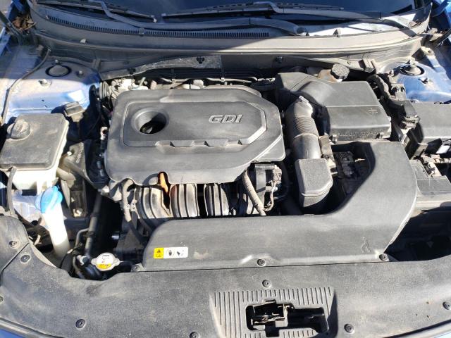 5NPE24AF0GH349344 - 2016 HYUNDAI SONATA SE BLUE photo 11