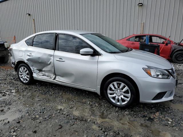 3N1AB7AP7HY212210 - 2017 NISSAN SENTRA S SILVER photo 4