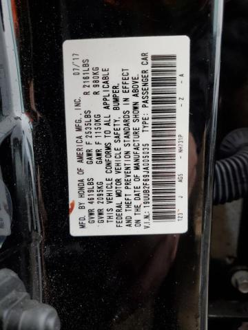 19UUB2F69JA005035 - 2018 ACURA TLX TECH+A BLACK photo 12