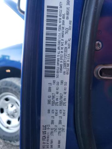 1C6RR7FT1FS719334 - 2015 RAM 1500 ST BLUE photo 12