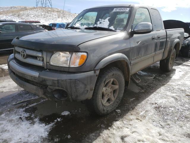 5TBBT44133S434918 - 2003 TOYOTA TUNDRA ACCESS CAB SR5 GRAY photo 1