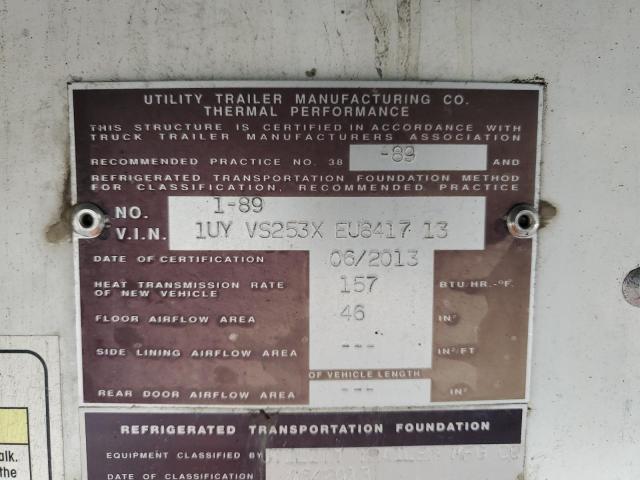 1UYVS253XEU841713 - 2014 UTILITY REEFER TRL Ağ foto 10