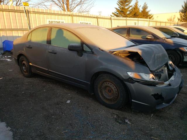 2HGFA16499H115813 - 2009 HONDA CIVIC DX-G GRAY photo 4