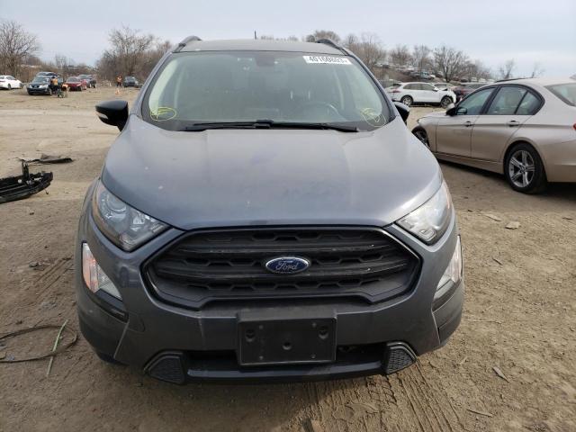 MAJ6S3JL0LC361977 - 2020 FORD ECOSPORT SES GRAY photo 5