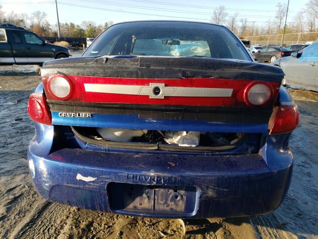 1G1JC52F937305396 - 2003 CHEVROLET CAVALIER BLUE photo 6