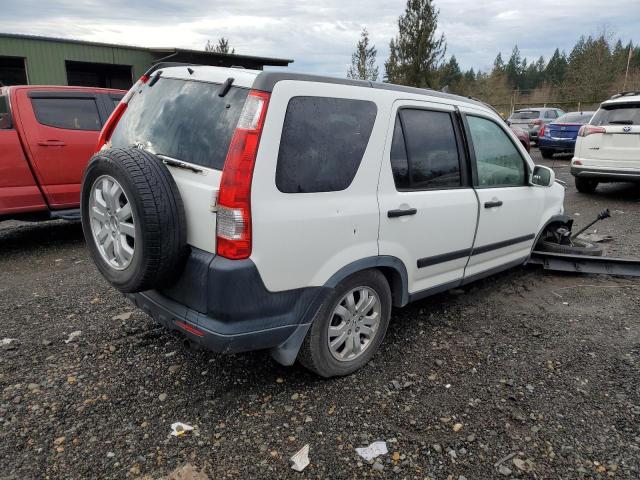 JHLRD78835C027541 - 2005 HONDA CR-V EX WHITE photo 3